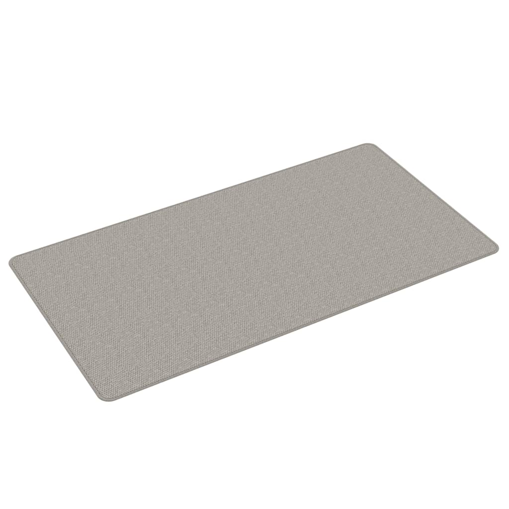 Vidaxl tapijtloper 80x150 cm sisal-look taupe