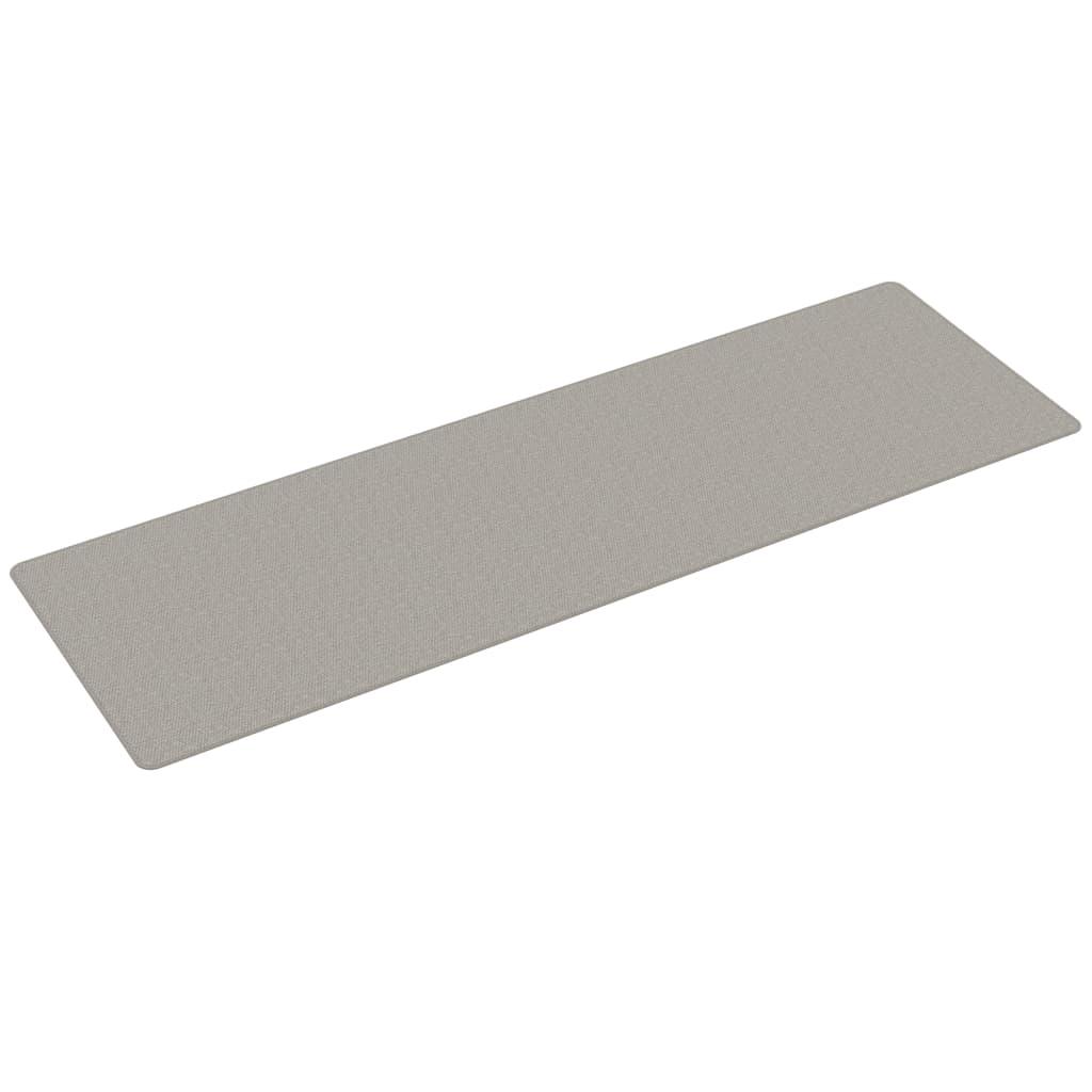 Vidaxl tapijtloper 80x250 cm sisal-look taupe