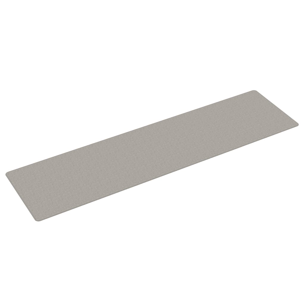 Vidaxl tapijtloper 80x300 cm sisal-look platina