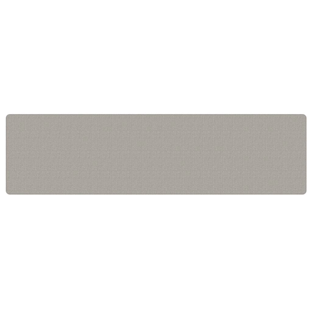 Vidaxl tapijtloper 80x300 cm sisal-look taupe