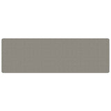 Vidaxl tapijtloper 80x250 cm sisal-look zilverkleurig