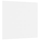 Vidaxl canvasdoeken 12 st stof en massief grenenhout wit