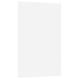 Vidaxl canvasdoeken 12 st stof en massief grenenhout wit