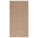 Vidaxl vloerkleed zizur binnen en buiten 80x150 cm jute look