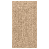 Vidaxl vloerkleed zizur binnen en buiten 80x150 cm jute look