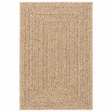 Vidaxl vloerkleed zizur binnen en buiten 120x170 cm jute look