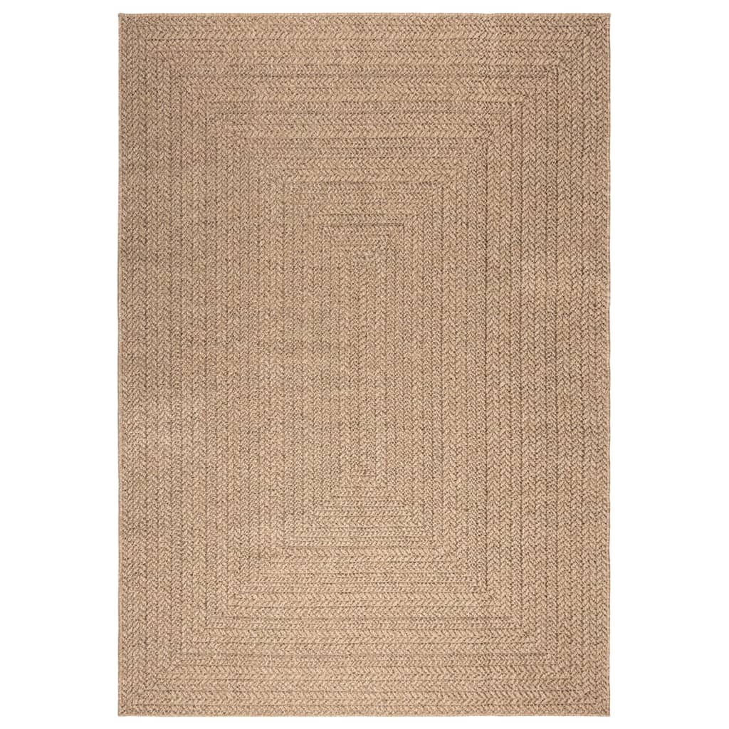 Vidaxl vloerkleed zizur binnen en buiten 160x230 cm jute look