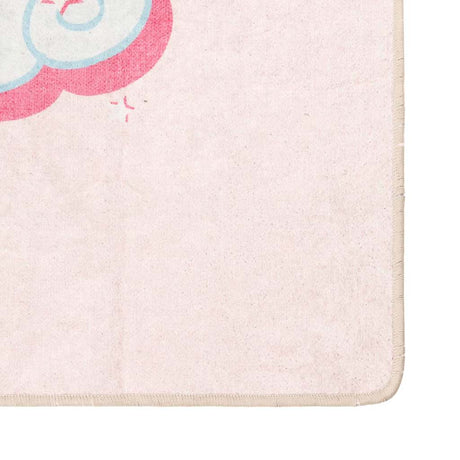 Vidaxl kindervloerkleed eenhoorn wasbaar antislip 160x230 cm groen