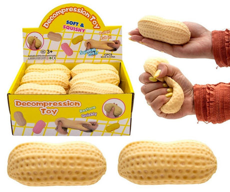 Jono toys squeeze xl pinda pu slow rice 10x5 cm. 6