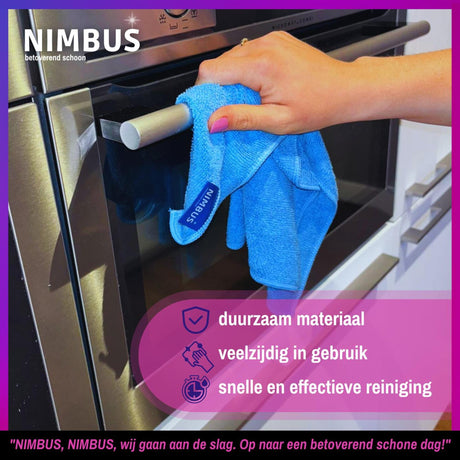 Nimbus magic schoonmaakdoek 40x40cm