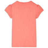 VidaXL Kindershirt 104 koraalkleurig