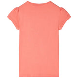 VidaXL Kindershirt 140 koraalkleurig