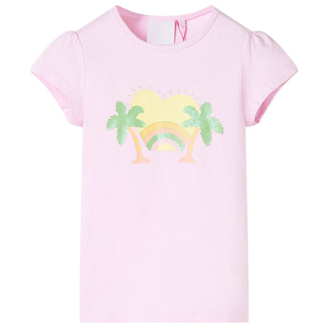 Vidaxl kindershirt 116 lichtroze
