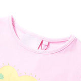 Vidaxl kindershirt 116 lichtroze