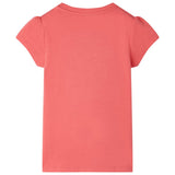 VidaXL Kindershirt 104 koraalkleurig