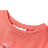 Vidaxl kindershirt 140 koraalkleurig