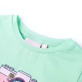 VidaXL Kindershirt 128 felgroen