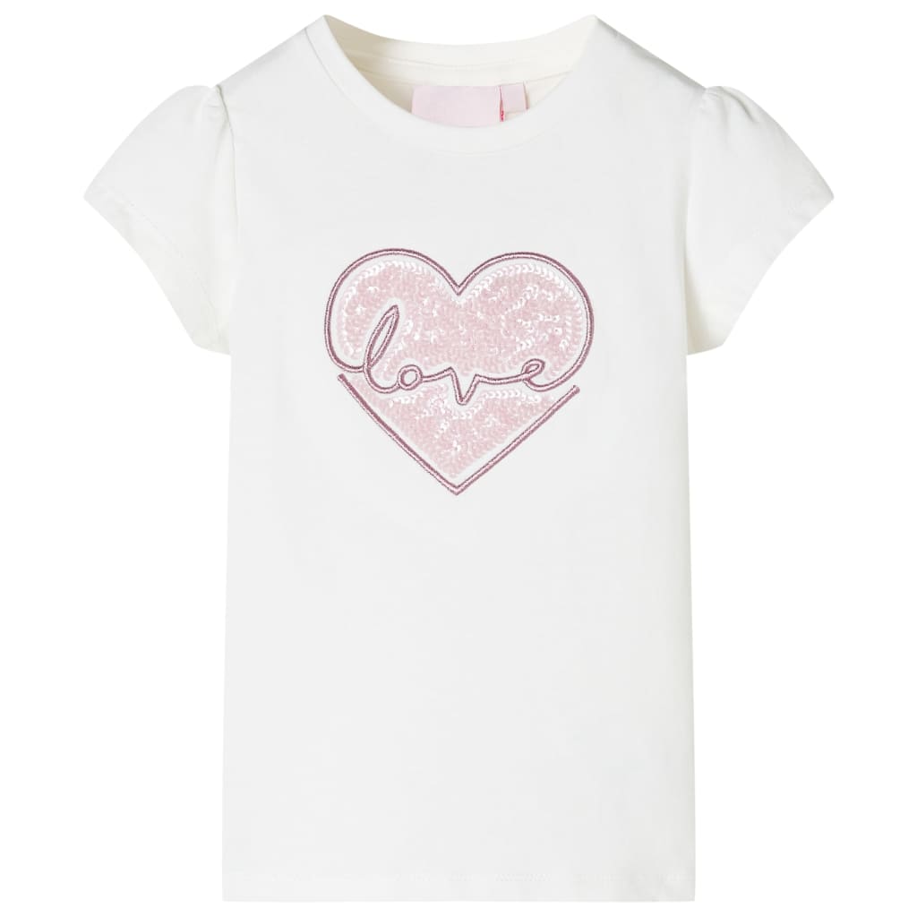 Vidaxl kindershirt 116 ecru