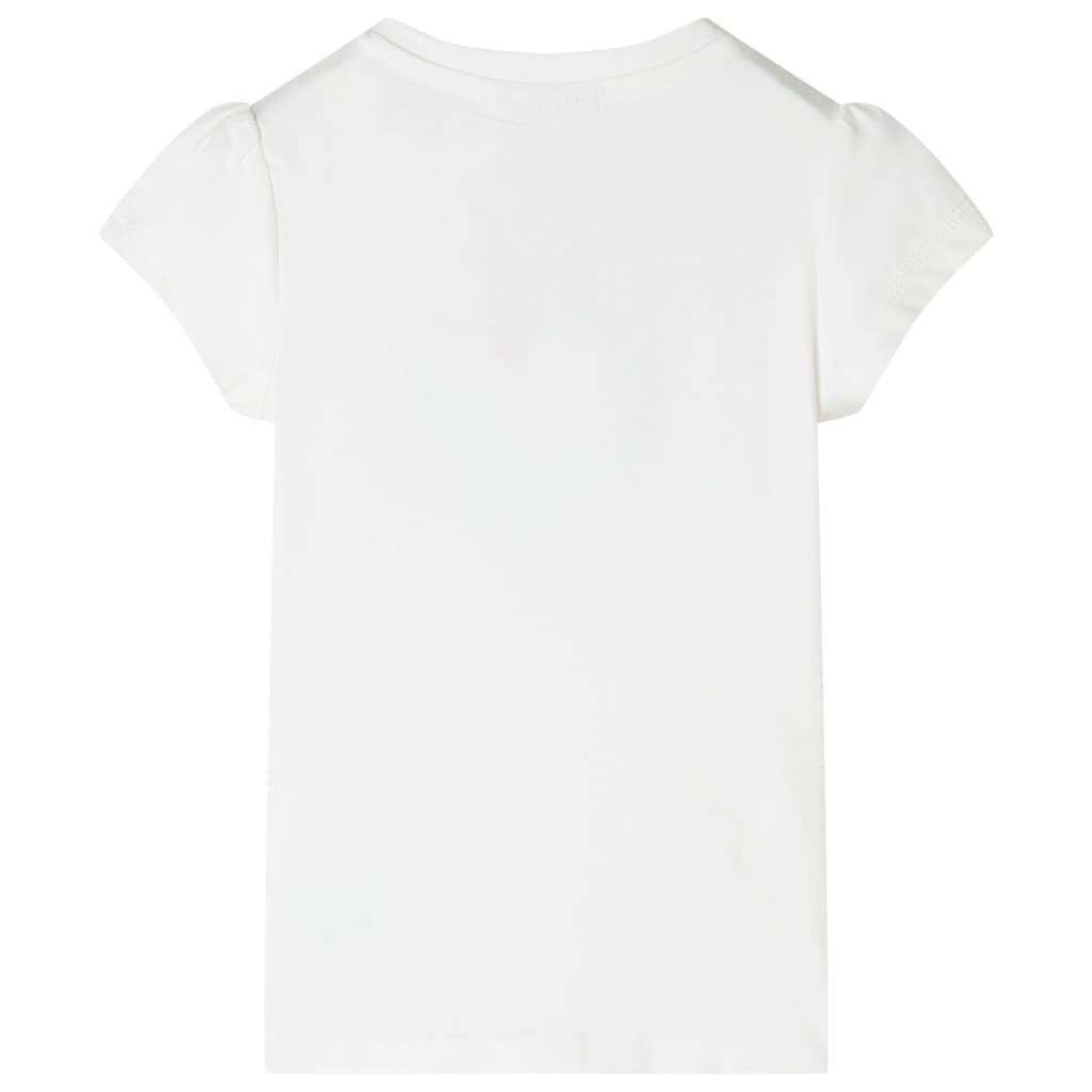 Vidaxl kindershirt 128 ecru