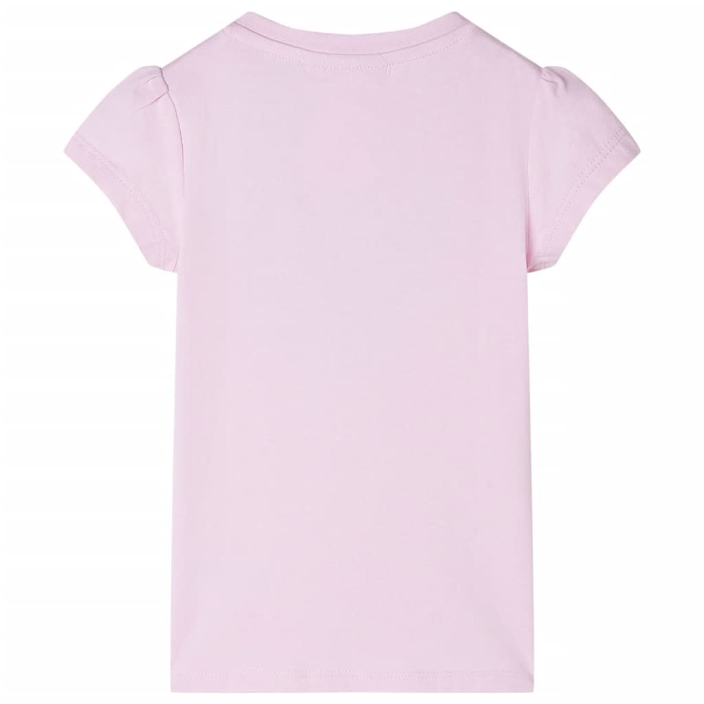 Vidaxl kindershirt 116 lichtroze