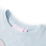 Vidaxl kindershirt 140 lichtblauw