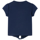 VidaXL Kindershirt 128 marineblauw