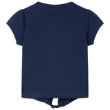 VidaXL Kindershirt 140 marineblauw