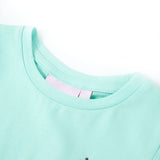 Vidaxl kindershirt 140 lichtzeeblauw