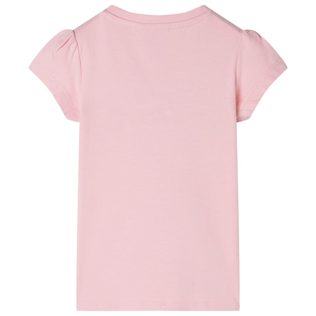 Vidaxl kindershirt 116 lichtroze