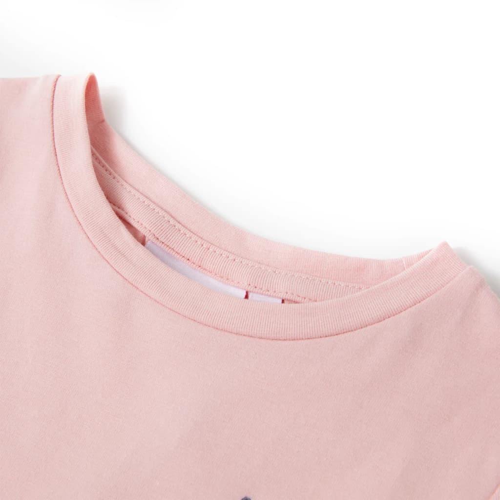 VidaXL Kindershirt 140 lichtroze