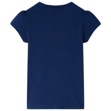 VidaXL Kindershirt 104 marineblauw