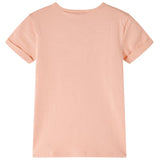 VidaXL Kindershirt 128 lichtoranje
