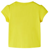 Vidaxl kindershirt 116 geel