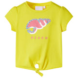 Vidaxl kindershirt 140 geel