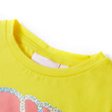 Vidaxl kindershirt 140 geel