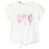 Vidaxl kindershirt 104 ecru