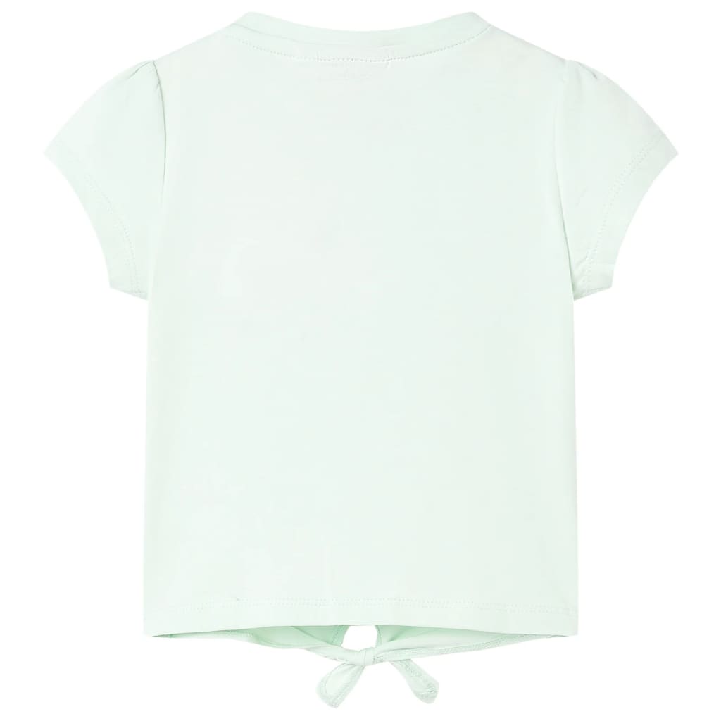 Vidaxl kindershirt 116 lichtmint
