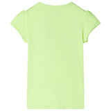 Vidaxl kindershirt 116 neongeel