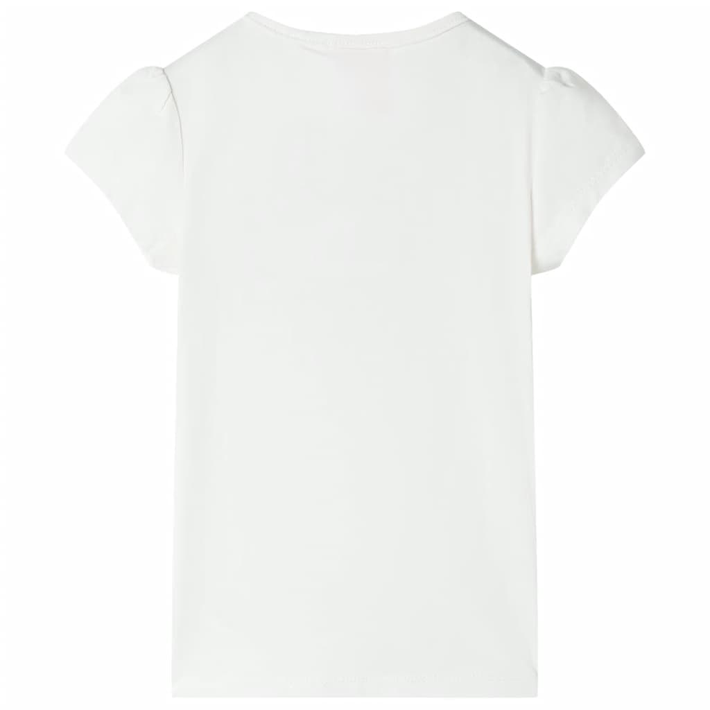 Vidaxl kindershirt 104 ecru
