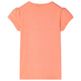 VidaXL Kindershirt 92 neonoranje