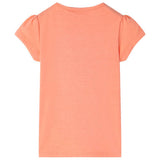Vidaxl kindershirt 128 neonoranje