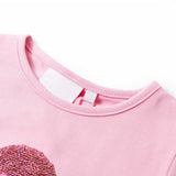 Vidaxl kindershirt 92 felroze