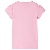 Vidaxl kindershirt 104 felroze