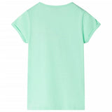 Vidaxl kindershirt 92 felgroen