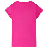 Vidaxl kindershirt 104 donkerroze