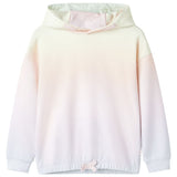 Vidaxl kindertrui met capuchon 128 sterrenwit