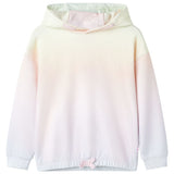 Vidaxl kindertrui met capuchon 140 sterrenwit