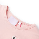 VidaXL Kindershirt 116 lichtroze