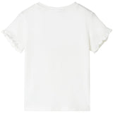 VidaXL Kindershirt 128 ecru