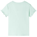 Vidaxl kindershirt 140 lichtmint